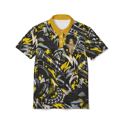 Flight Five Freestyle Polo — Yellow