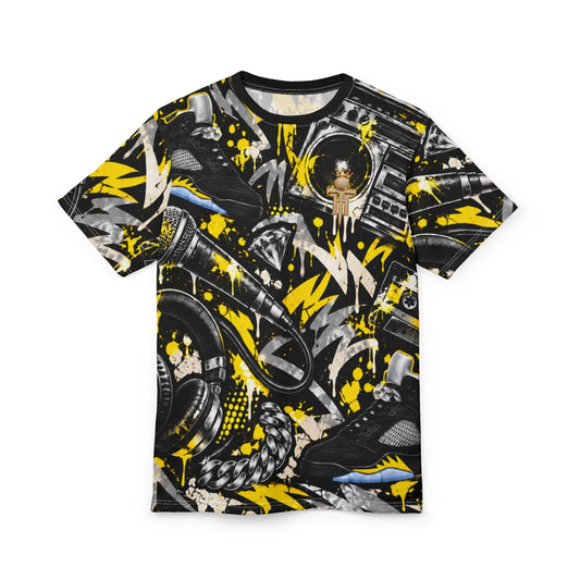 Flight Five Freestyle Tee — Yellow