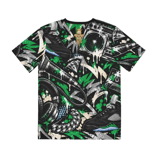 Flight Five Freestyle Tee — Green