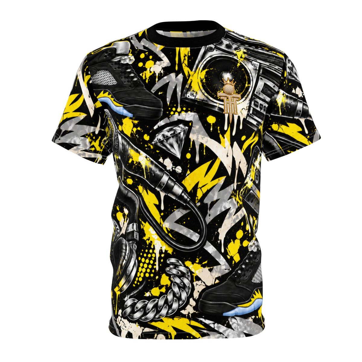 Flight Five Freestyle Tee — Yellow