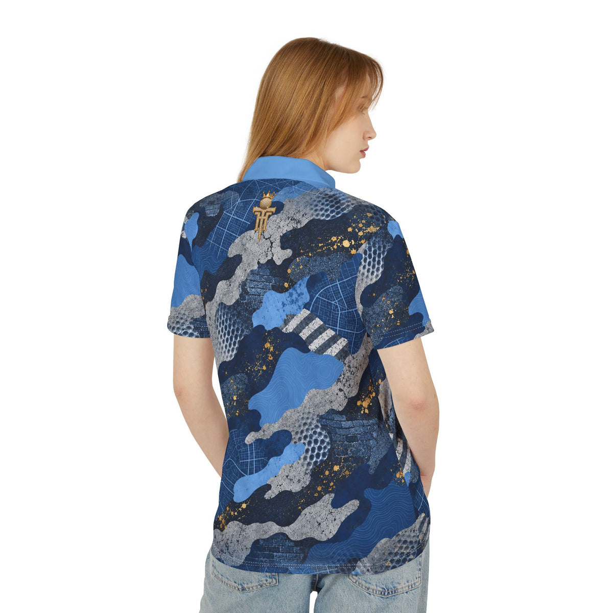 Urban Warfare Polo – Carolina Blue