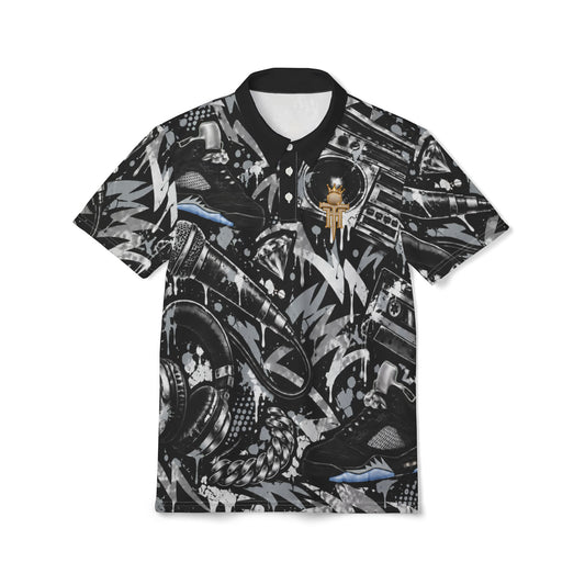 Flight Five Freestyle Polo — Grey