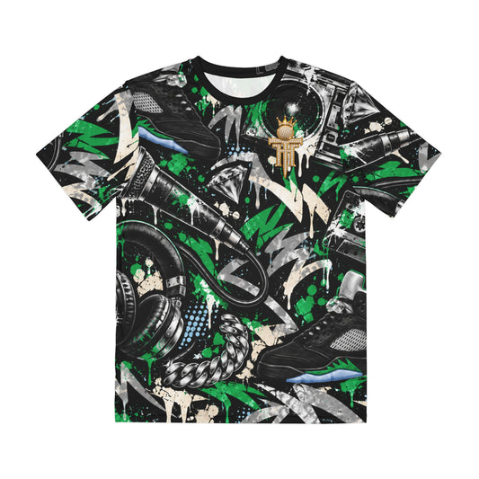 Flight Five Freestyle Tee — Green
